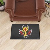 Calgary Flames Starter Mat Accent Rug - 19in. x 30in., 38525