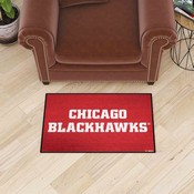 Chicago Blackhawks Starter Mat Accent Rug - 19in. x 30in., 38541