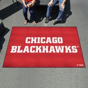 Chicago Blackhawks Ulti-Mat Rug - 5ft. x 8ft., 38544