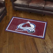 Colorado Avalanche Plush Area Rug, AGS-38545