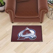 Colorado Avalanche Starter Mat Accent Rug - 19in. x 30in., 38549