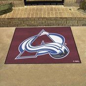 Colorado Avalanche All-Star Rug - 34 in. x 42.5 in., 38550
