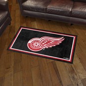 Detroit Red Wings 3ft. x 5ft. Plush Area Rug, 38569