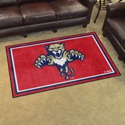 Florida Panthers Plush Area Rug, AGS-38585