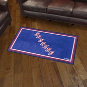 New York Rangers 3ft. x 5ft. Plush Area Rug, 38633