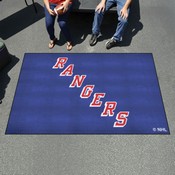 New York Rangers Ulti-Mat Rug - 5ft. x 8ft., 38640