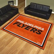 Philadelphia Flyers Plush Area Rug Orange, AGS-38650