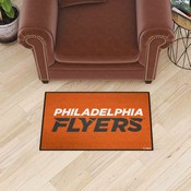 Philadelphia Flyers Starter Mat Accent Rug - 19in. x 30in., 38653