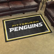 Pittsburgh Penguins Plush Area Rug, AGS-38657