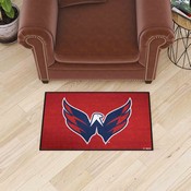 Washington Capitals Starter Mat Accent Rug - 19in. x 30in., 38725