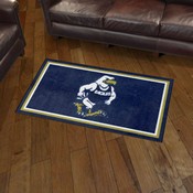 Georgia Southern Eagles Plush Area Rug - GS Eagle Mascot Logo, AGS-38744