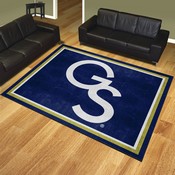 Georgia Southern Eagles Plush Area Rug - Interlocking GC Logo, AGS-38756