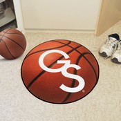 Georgia Southern Eagles Basketball Rug - 27in. Diameter, AGS-38751