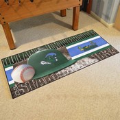 Tulane Green Wave Baseball Runner Rug - 30in. x 72in., 38770