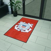 U.S. Coast Guard High-Traffic Mat with Durable Rubber Backing, AGS-38788