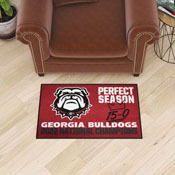 Georgia Bulldogs Perfect Season Champions Accent Rug - 19in. x 30in., 38862