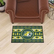 Northern Michigan University Wildcats Holiday Sweater Starter Mat Accent Rug - 19in. x 30in., 38871