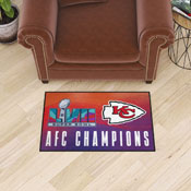 Kansas City Chiefs Super Bowl LVII AFC Championship Starter Mat, 38873