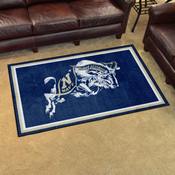 Navy Midshipmen 4ft. x 6ft. Plush Area Rug - Goat Logo, 38932