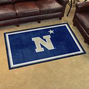 Navy Midshipmen 4ft. x 6ft. Plush Area Rug, 38933