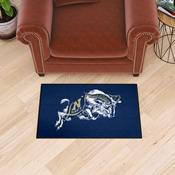 Navy Midshipmen Starter Mat Accent Rug - 19in. x 30in. - Goat Logo, 38939