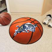 Navy Midshipmen Basketball Rug - 27in. Diameter, 38944