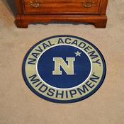 Navy Midshipmen Roundel Rug - 27in. Diameter, 38990