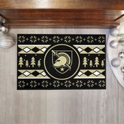 Army West Point Black Knights Holiday Sweater Starter Mat Accent Rug - 19in. x 30in., 39018