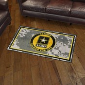 U.S. Army Plush Area Rug Army Retired Logo Camo, AGS-39041