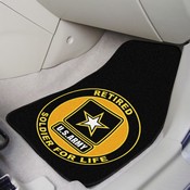 U.S. Army Front Carpet Car Mat Set - 2 Pieces, 39056