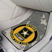 U.S. Army Front Carpet Car Mat Set - 2 Pieces, 39057