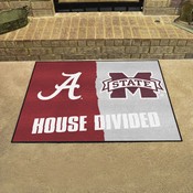 House Divided - Georgia Tech / Georgia House Divided House Divided Rug - 34 in. x 42.5 in., 39066