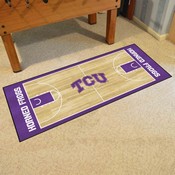TCU Horned Frogs Court Runner Rug - 30in. x 72in., 39082