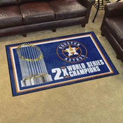 Houston Astros Dynasty Plush Area Rug, AGS-39123