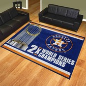 Houston Astros Dynasty Plush Area Rug, AGS-39123
