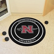 Nicholls State University Colonels Hockey Puck Rug - 27in. Diameter, 39142