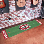 West Virginia State College Yellow Jackets Putting Green Mat - 1.5ft. x 6ft., 39213