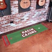 Louisiana-Lafayette Ragin' Cajuns Putting Green Mat - 1.5ft. x 6ft., 39272