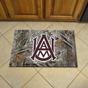 Alabama A&M Bulldogs Rubber Scraper Door Mat Camo, 39483