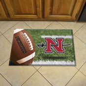 Nicholls State Colonels Rubber Scraper Door Mat, 39495