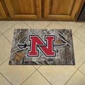 Nicholls State Colonels Rubber Scraper Door Mat Camo, 39496