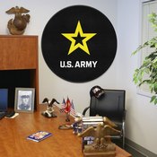 U.S. Army 44in. Round Mat  - U.S Army Official Logo, 39861