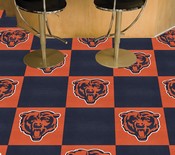 Chicago Bears Team Carpet Tiles - 45 Sq Ft., 39971