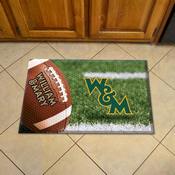 William & Mary Tribe Rubber Scraper Door Mat - W&M Primary Logo, 39993