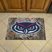 FAU Owls Rubber Scraper Door Mat, 40137