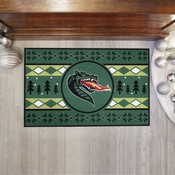 UAB Blazers Holiday Sweater Starter Mat Accent Rug - 19in. x 30in., 40168