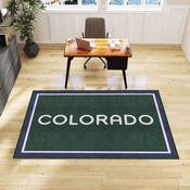 Colorado Rockies Plush Area Rug, AGS-40546
