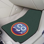 Colorado Rockies Front Carpet Car Mat Set - 2 Pieces, 40552