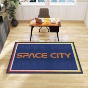 Houston Astros Plush Area Rug, AGS-40596