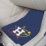 Houston Astros Front Carpet Car Mat Set - 2 Pieces, 40602